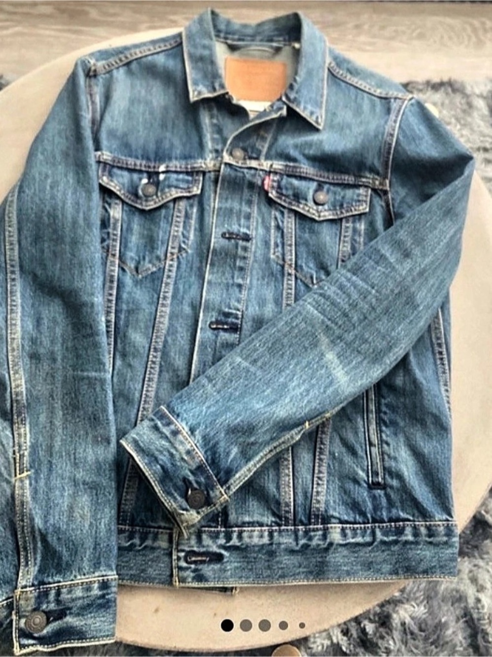 Levi's The Trucker Jacket Blue Denim Jean Jacket